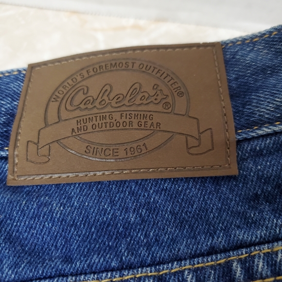 Cabela's Mens Denim Blue Jeans 50x32 New - Picture 3 of 10